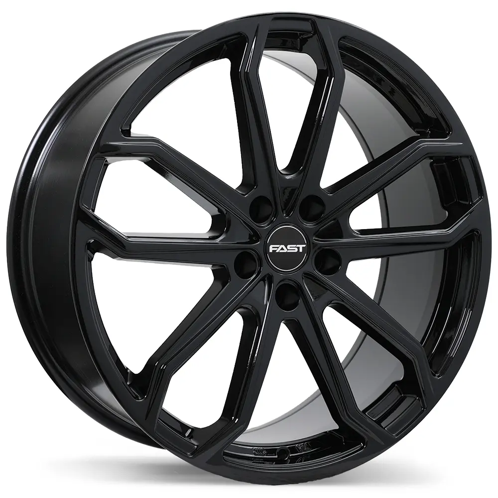 Fast Wheels Impression 17X7.5 5X114.3 35mm Gloss Black - image principale du produit