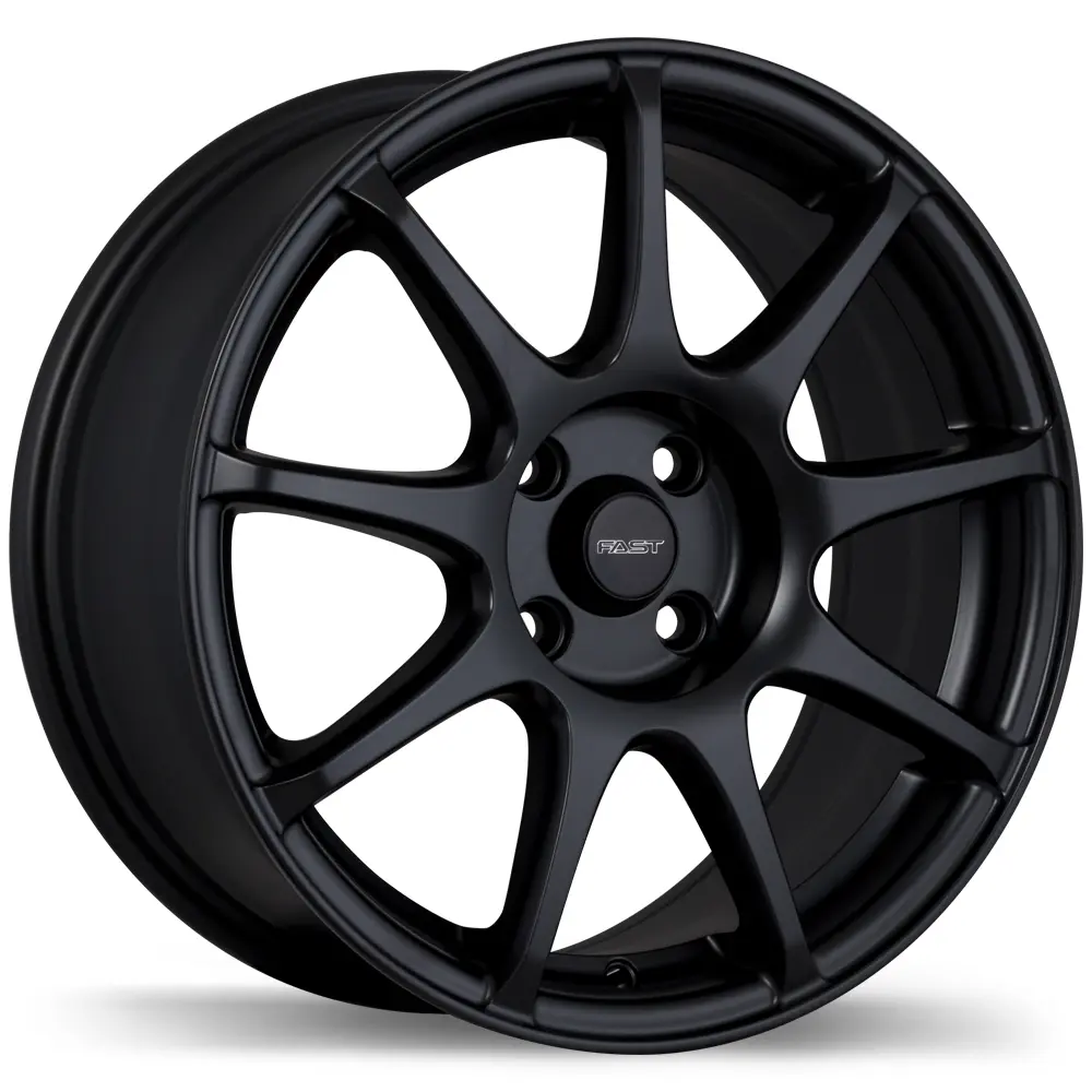 Fast Wheels Orbit 15X6.5 4X98 ET 35mm Matte Black