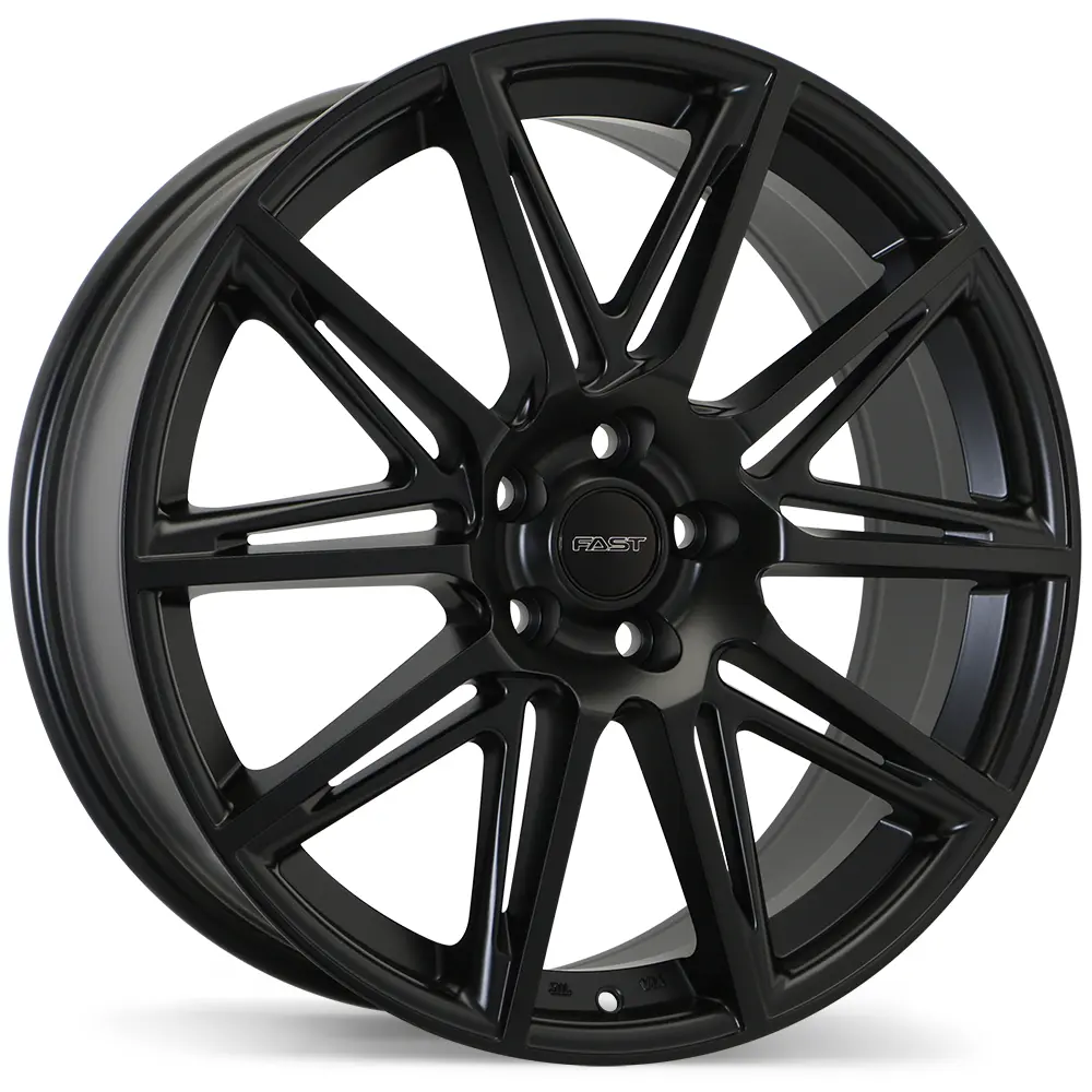 Fast Wheels Switch 17X7.5 5X112 45mm Satin Black - image principale du produit