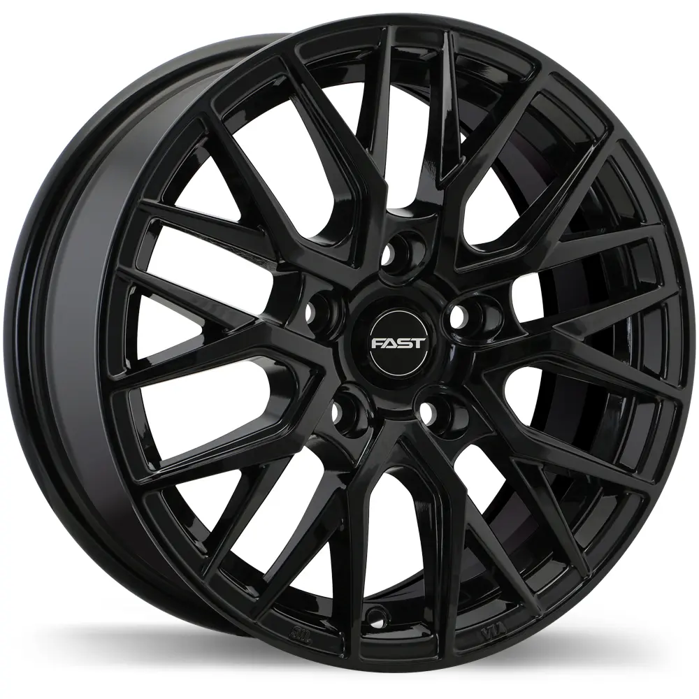Fast Wheels Tronic 15X6.5 5X114.3 40mm Gloss Black - image principale du produit