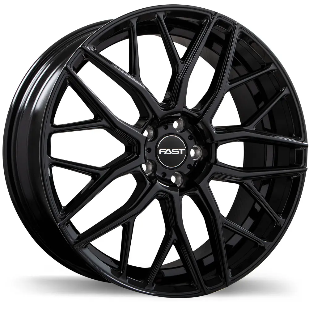 Fast Wheels Vybz 18X8 5X114.3 40mm Gloss Black - image principale du produit
