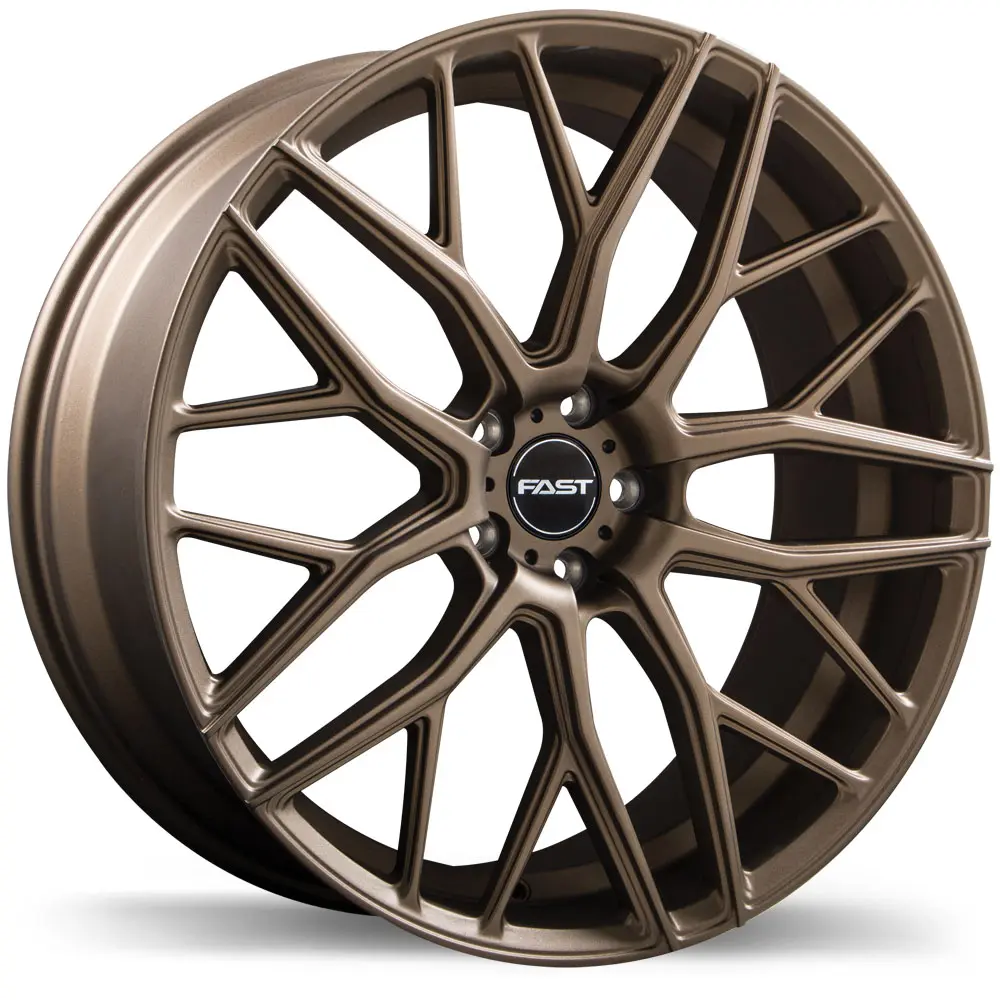 Fast Wheels Vybz 19X8.5 5X112 ET 40mm Textured Bronze