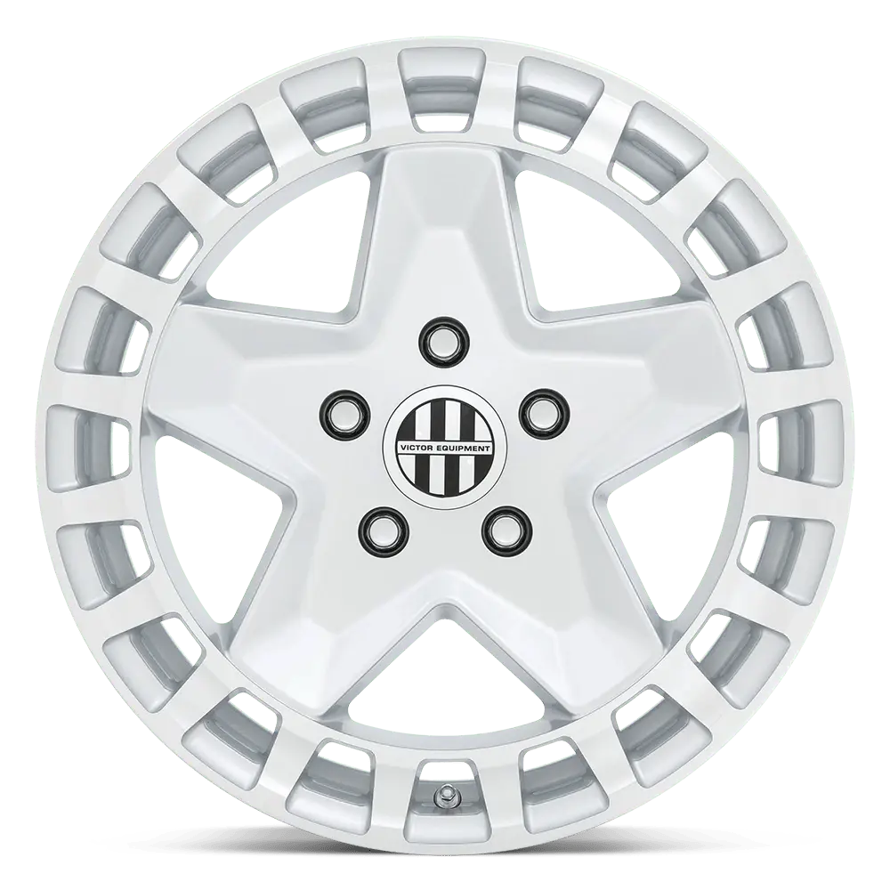 Victor Equipment Alpen 17X8 5X130 ET 10mm Gloss White miniature 2