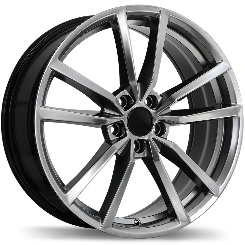 Replika R195 19X8 5X112 ET 45mm Dark Hyper Silver