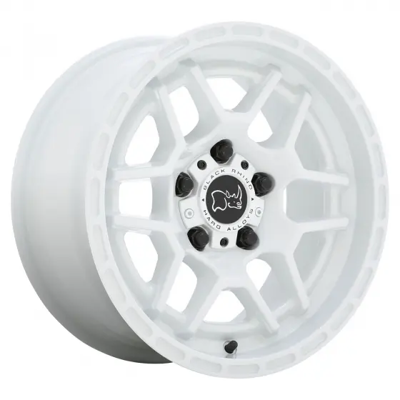 Black Rhino Wheels Batona 19X8 5X112 ET 20mm Gloss White