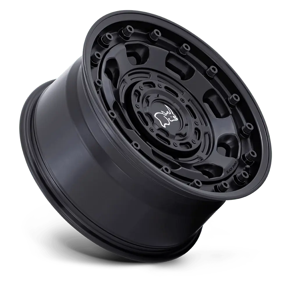 Black Rhino Atlas 16X8 6X130 ET 38mm Matte Black miniature 3