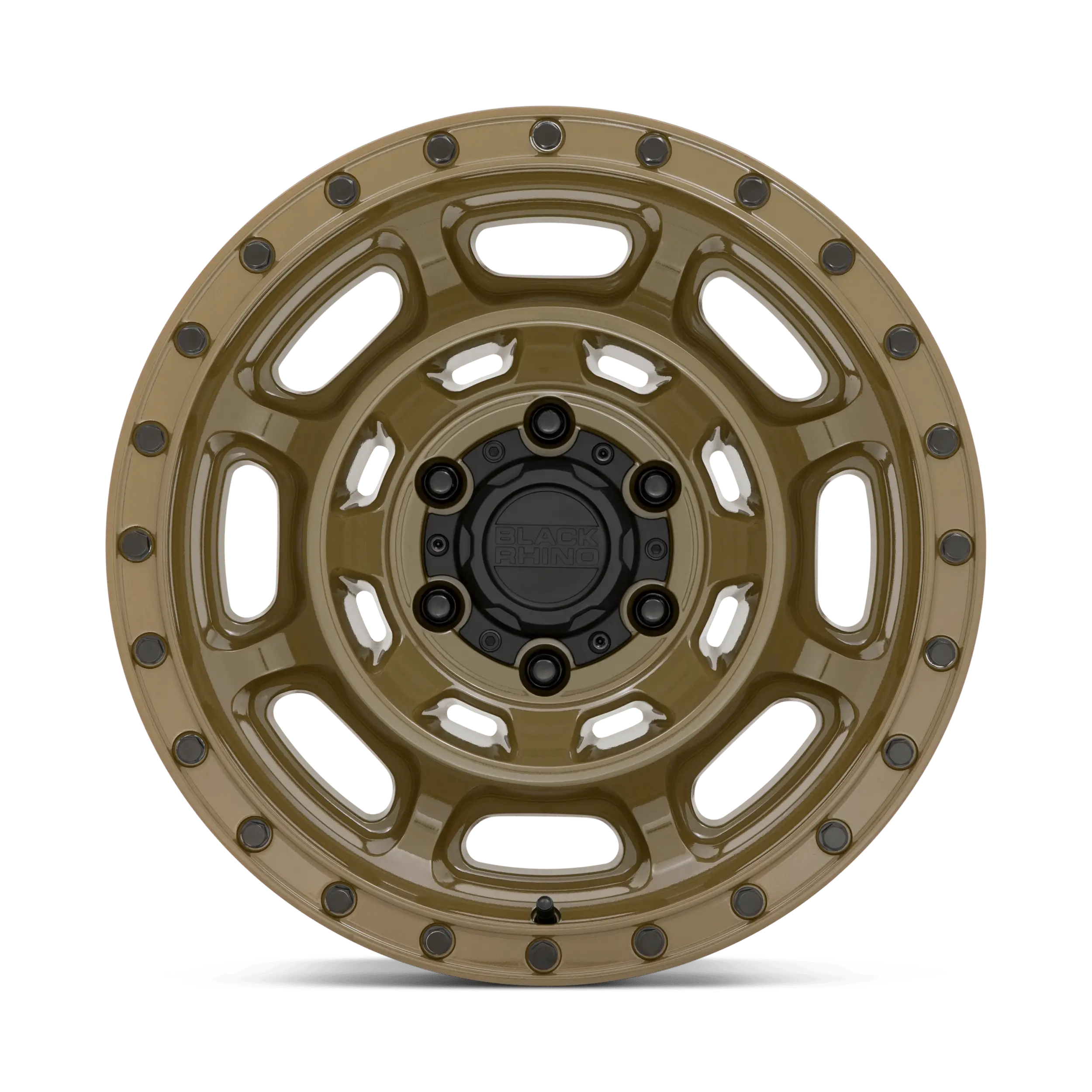 Black Rhino Convoy 17X8.5 6X139.7 ET -10mm Gator Green thumbnail 2
