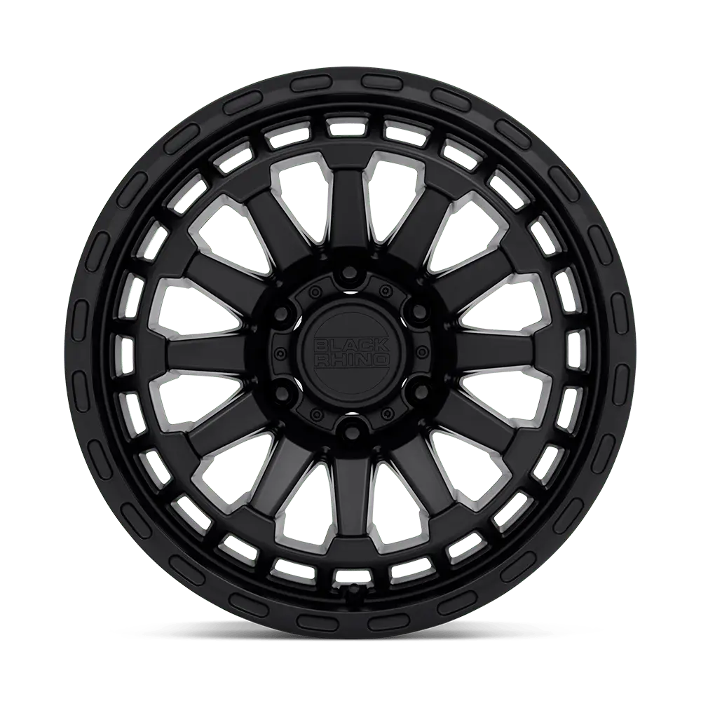 Black Rhino Raid 17X8.5 6X139.7 ET 0mm Matte Black thumbnail 3