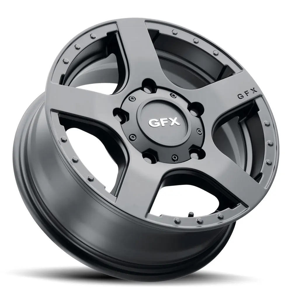 G-FX MV1 17X8 6X130 ET 60mm Matte Black miniature 2