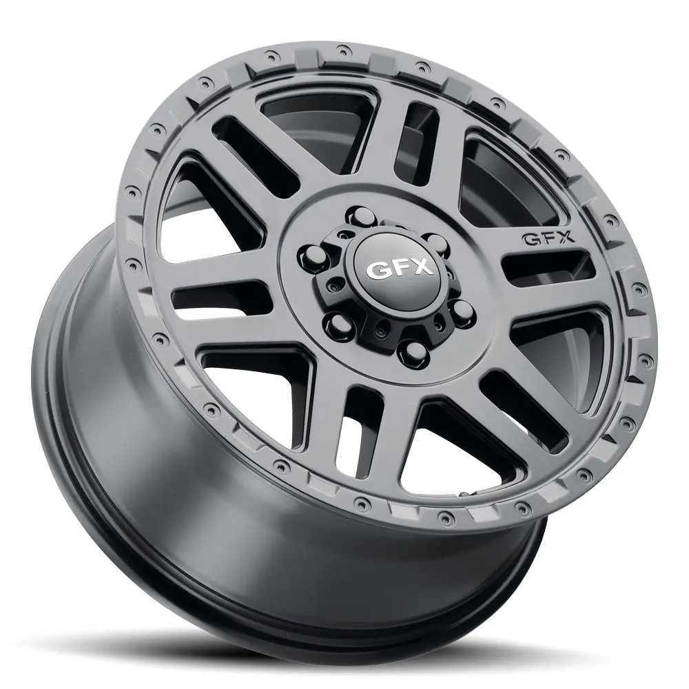 G-FX MV2 16X6.5 6X130 ET 45mm Matte Black miniature 2