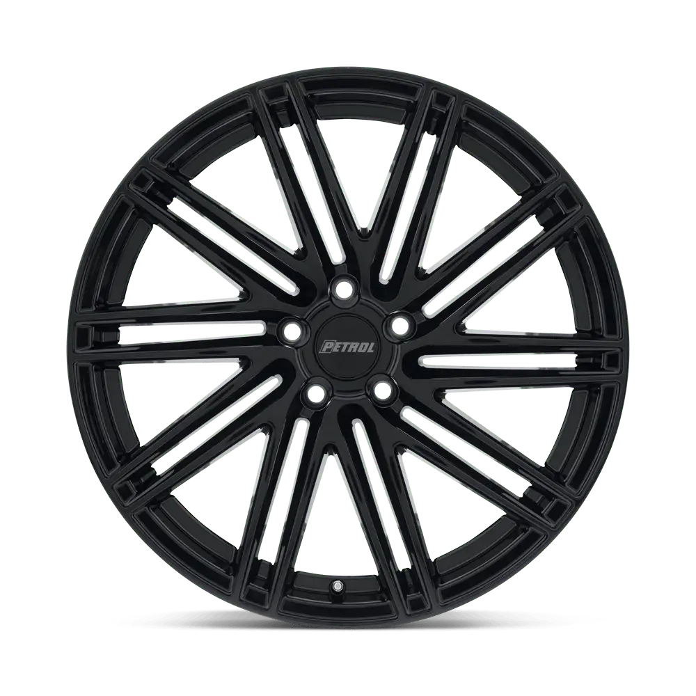 Petrol P1C 17X8 5X105 ET 40mm Gloss Black miniature 2