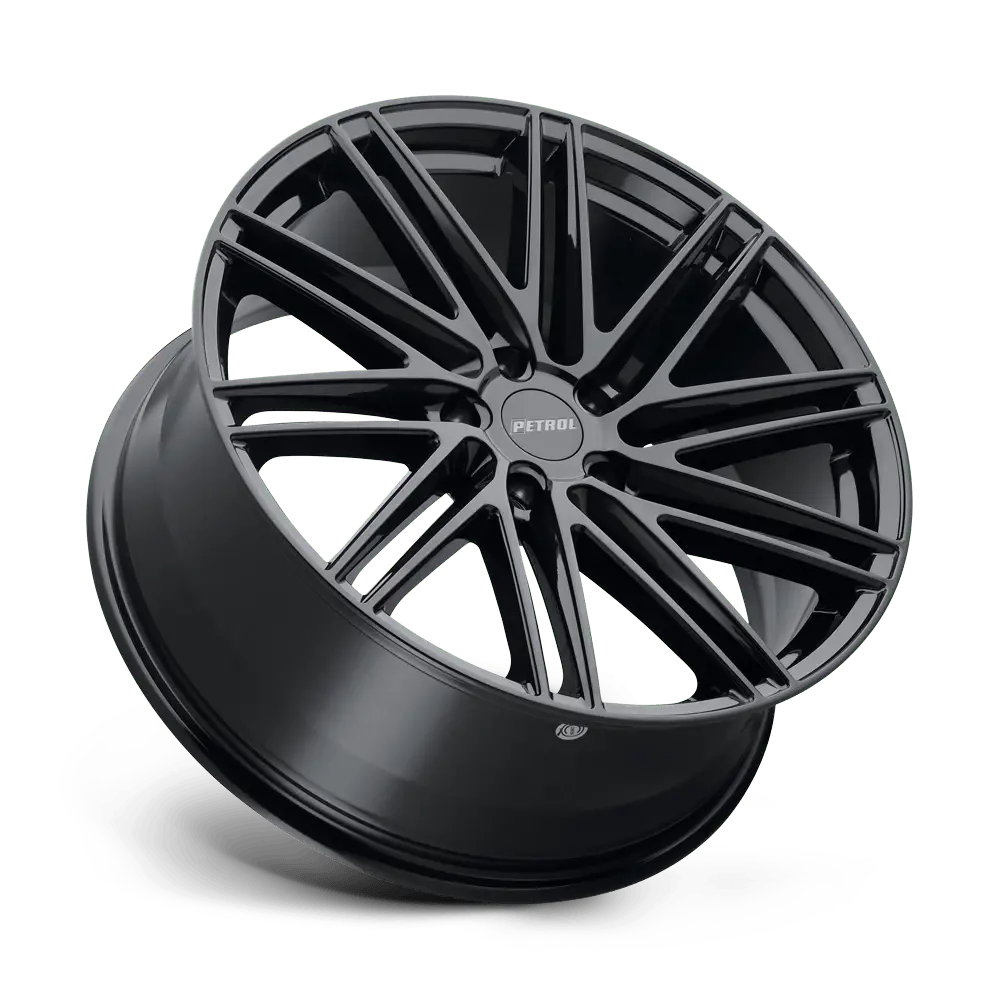 Petrol P1C 17X8 5X105 ET 40mm Gloss Black miniature 3