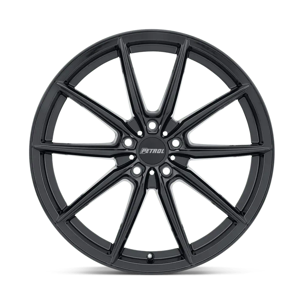 Petrol P4B 17X8 5X105 ET 40mm Gloss Black thumbnail 2