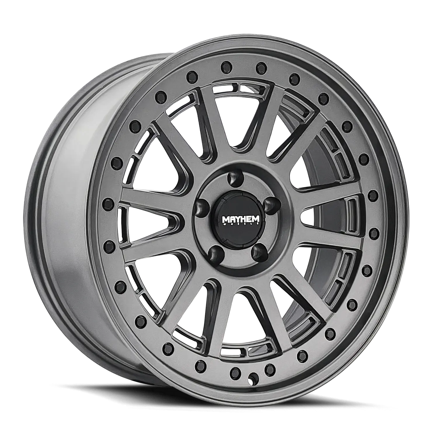 Mayhem Compass 15X7 5X100 ET 15mm Satin Gunmetal