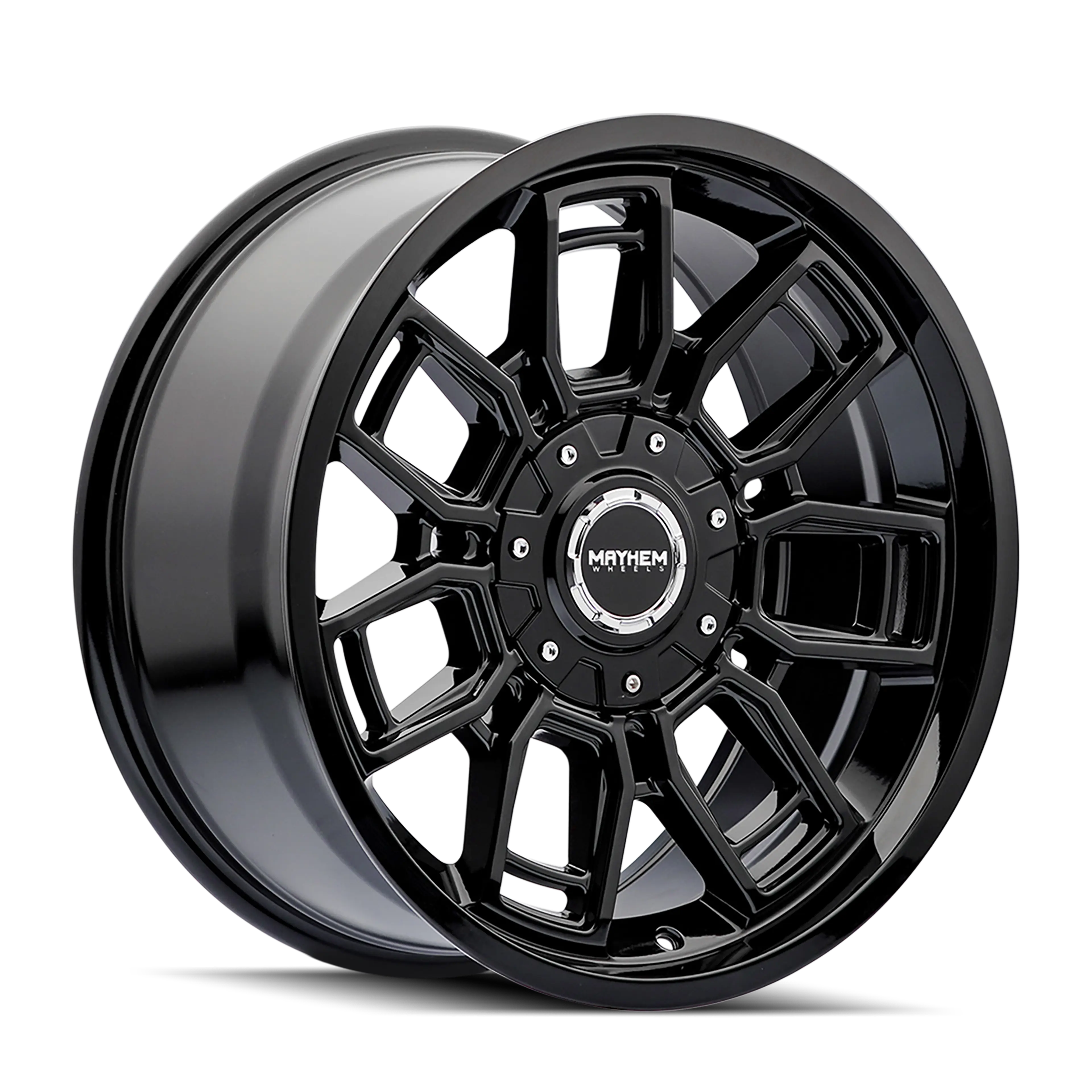 Mayhem Ordinance 20X9 5X127 / 5X139.7 Gloss Black