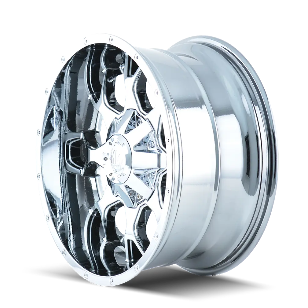 Mayhem Warrior 20X10 5X127 / 5X139.7 ET -25mm Chrome miniature 2