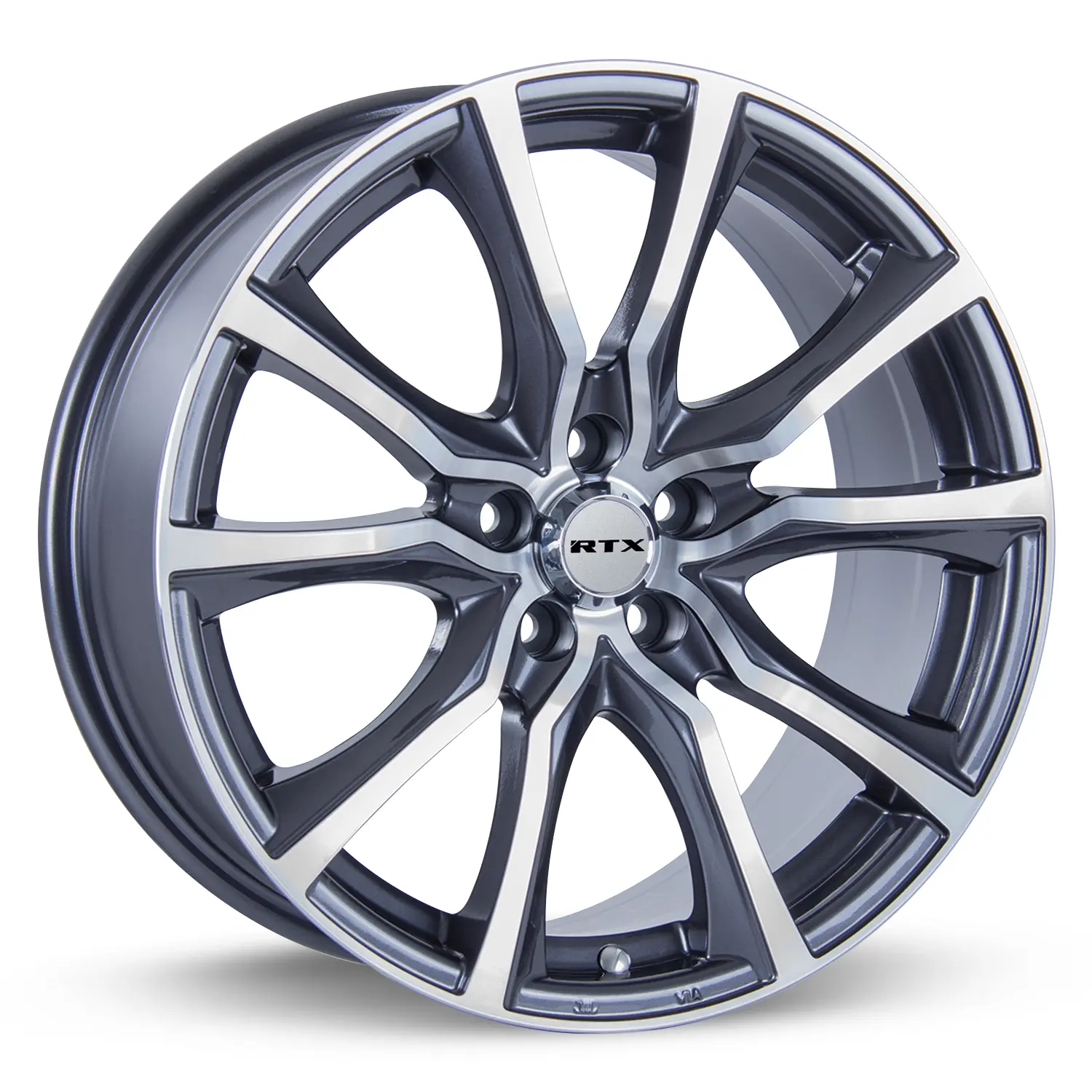 RTX Wheels Contour 15X6.5 5X114.3 ET 40mm Silver