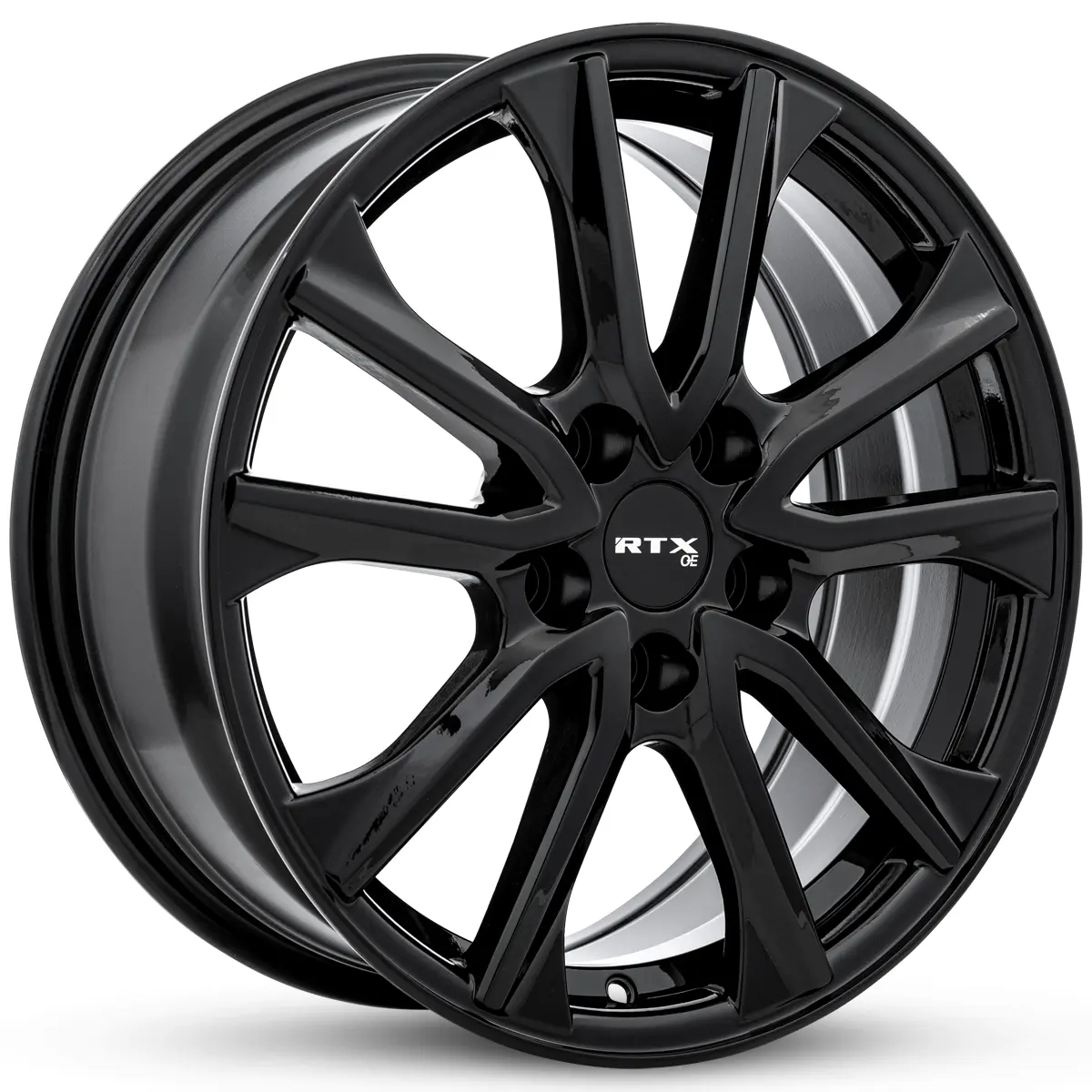 RTX Wheels Arai 16X6.5 5X114.3 ET 40mm Gloss Black