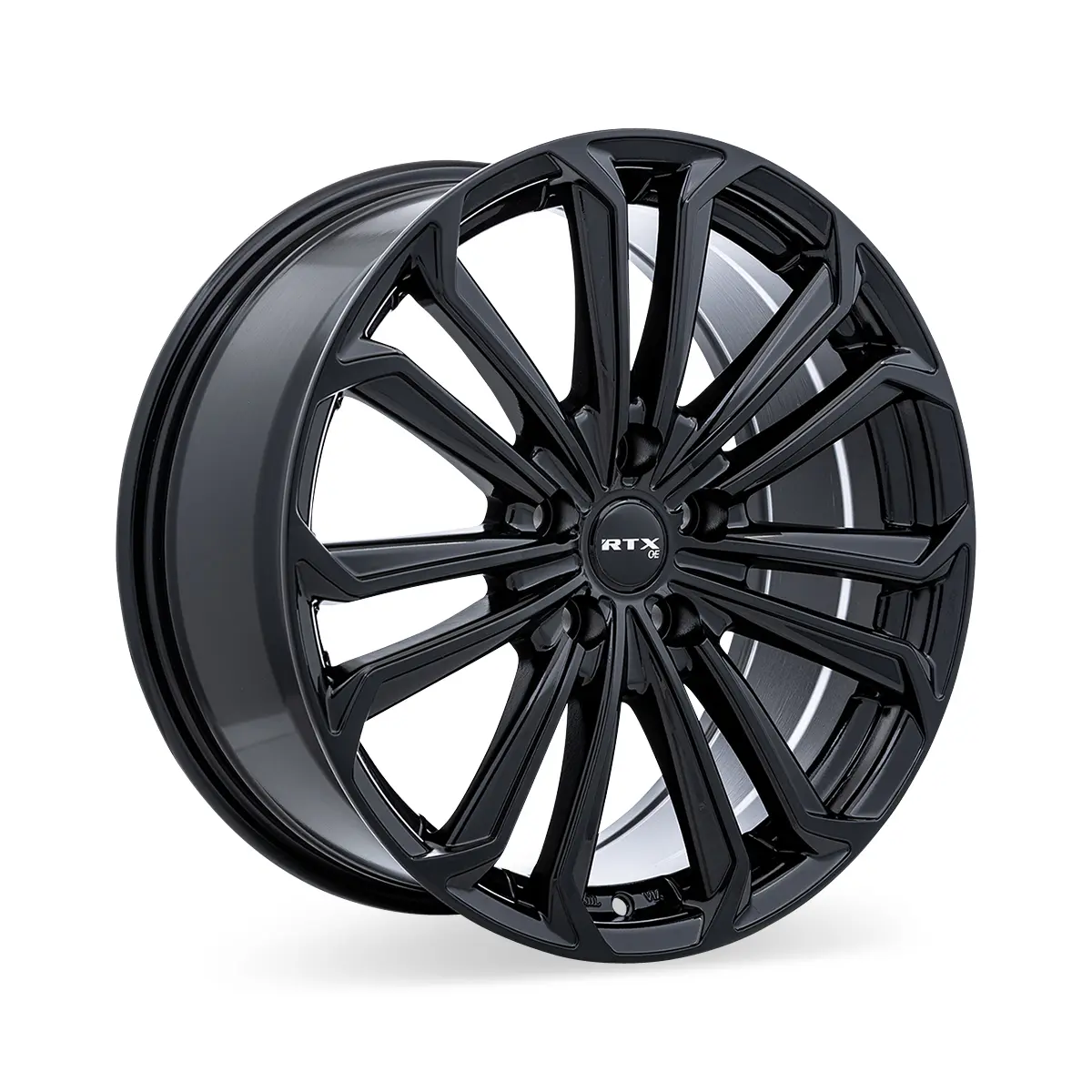 RTX Wheels Aura 16X7 5X100 ET 38mm Gloss Black - main product image