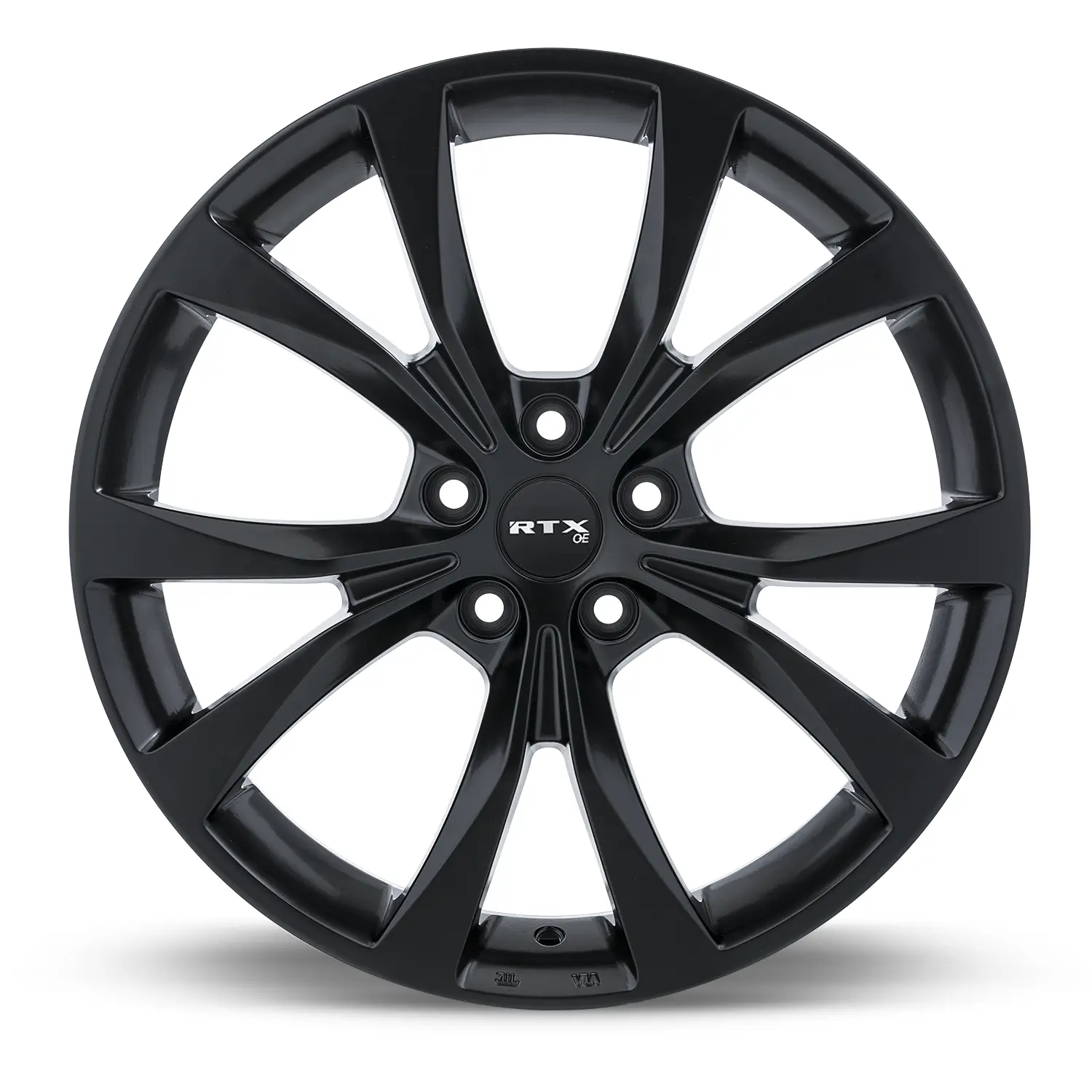 RTX Wheels Flint 17X7 5X108 ET 42mm Satin Black thumbnail 2
