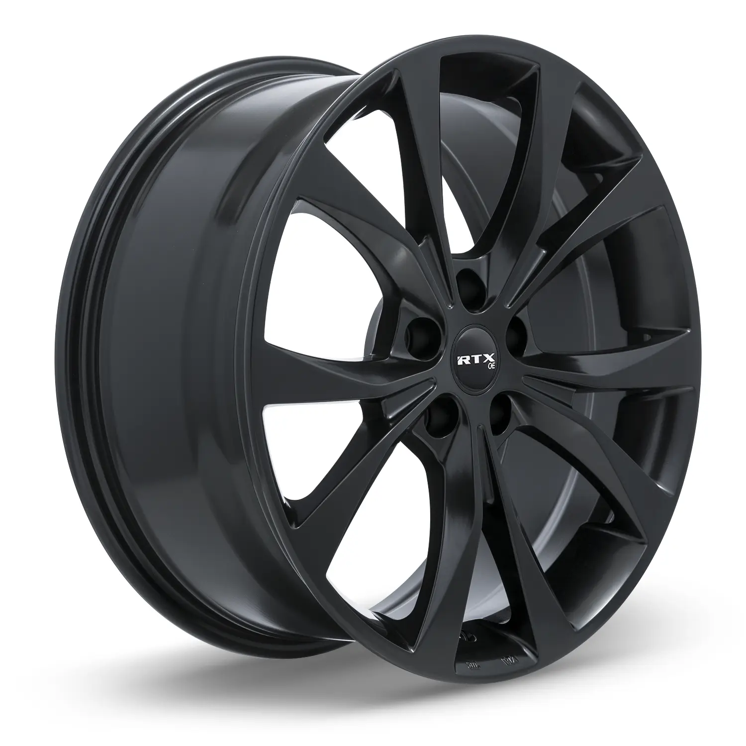 RTX Wheels Flint 17X7 5X108 ET 42mm Satin Black thumbnail 3