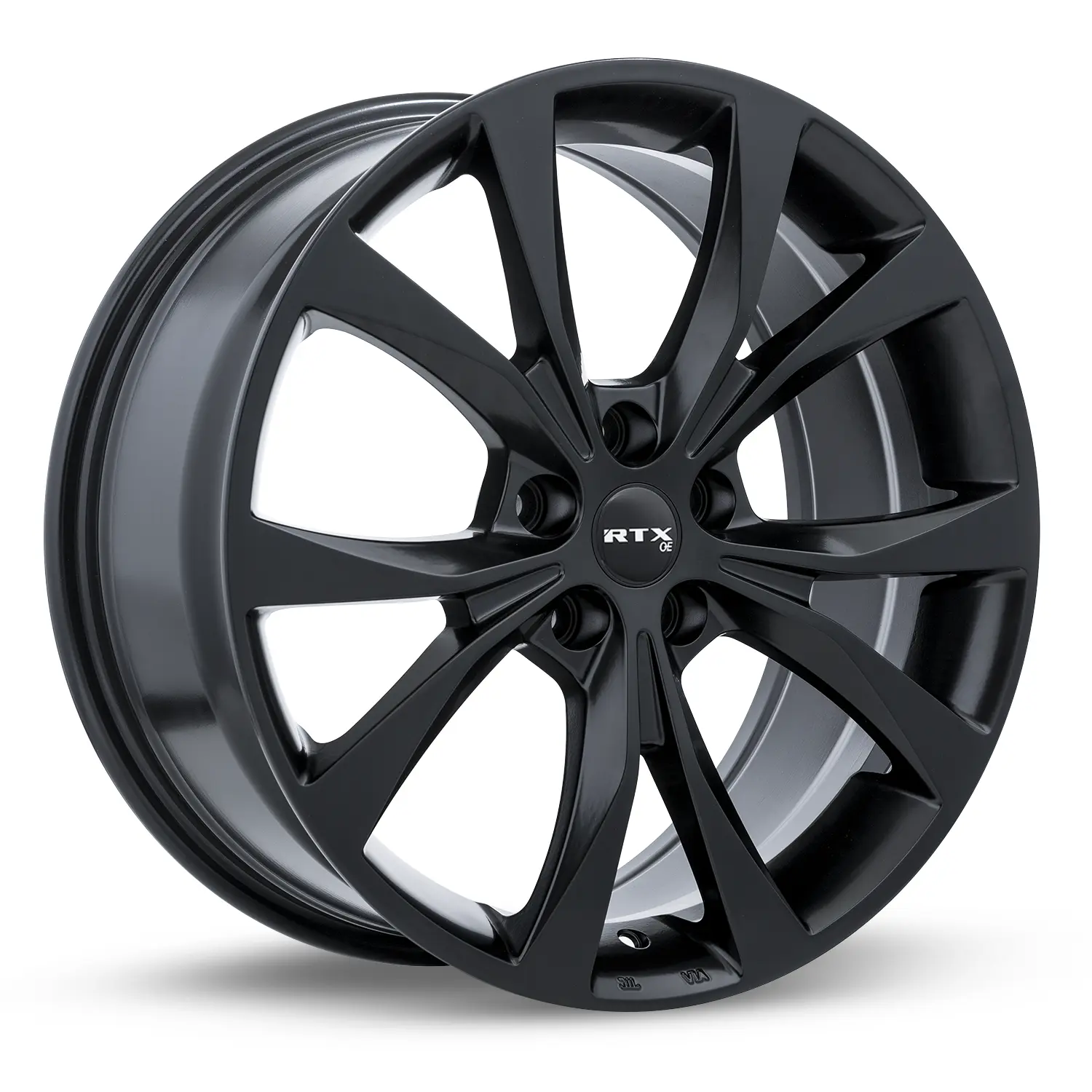 RTX Wheels Flint 17X7 5X108 ET 42mm Satin Black