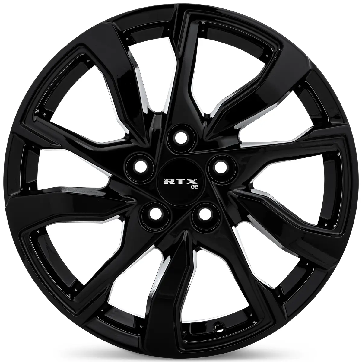 RTX Wheels GM07 19X7.5 5X115 ET 45mm Gloss Black thumbnail 2