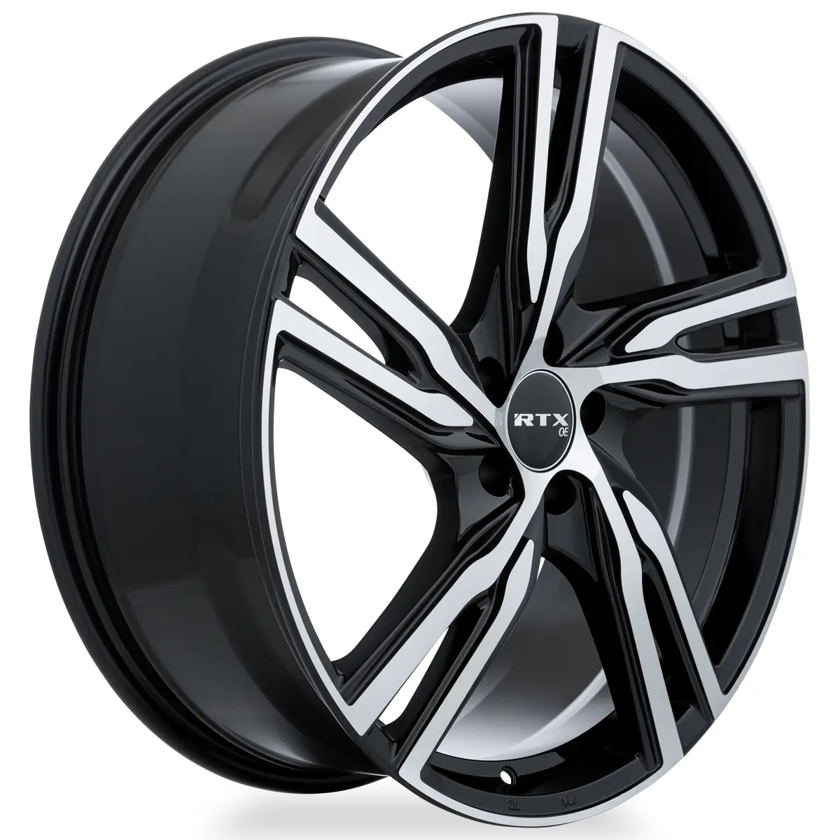 RTX Wheels Gothenburg 20X8 5X108 ET 45mm Gloss Black Machined thumbnail 3