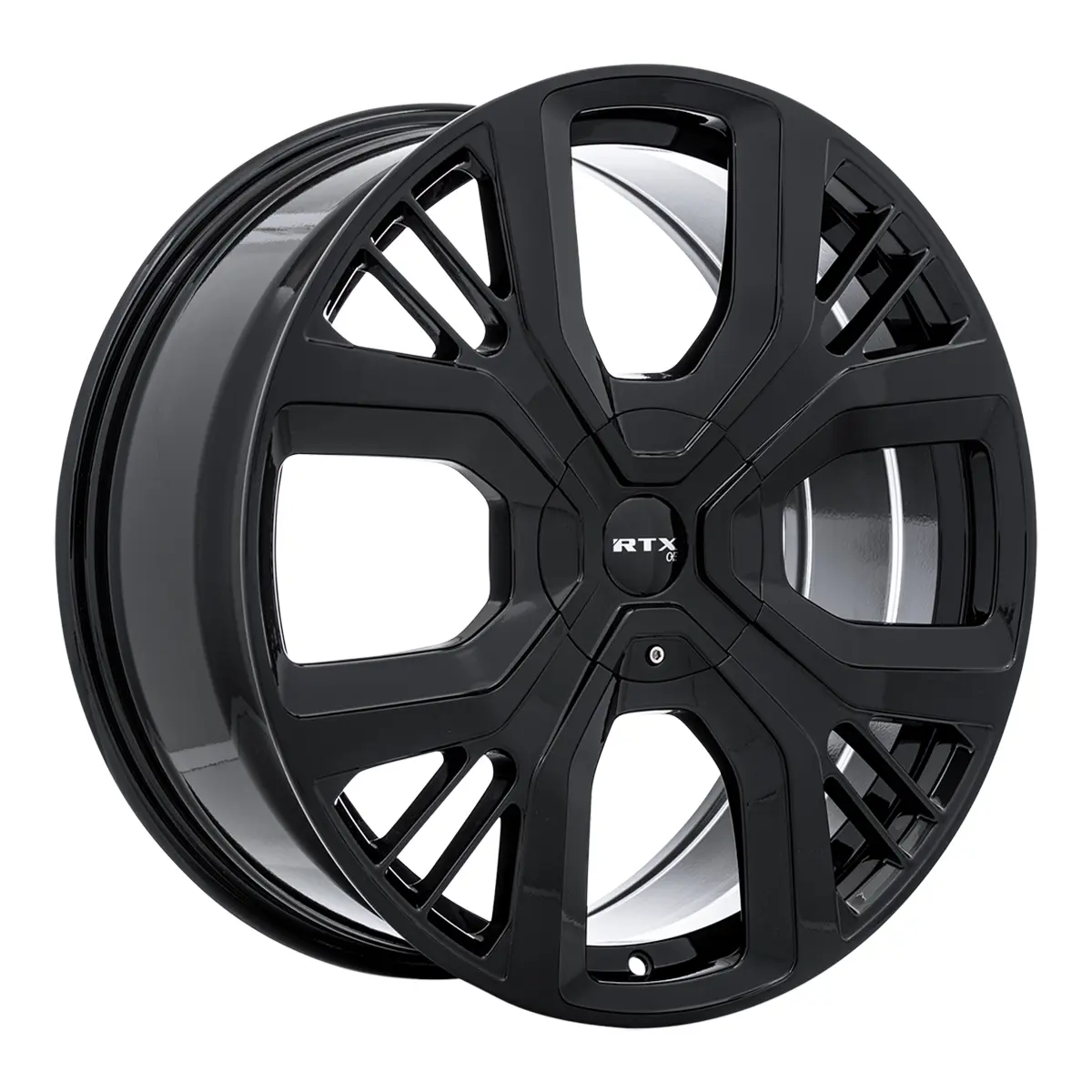 RTX Wheels PS01 20X8 5X108 ET 45mm Gloss Black - main product image