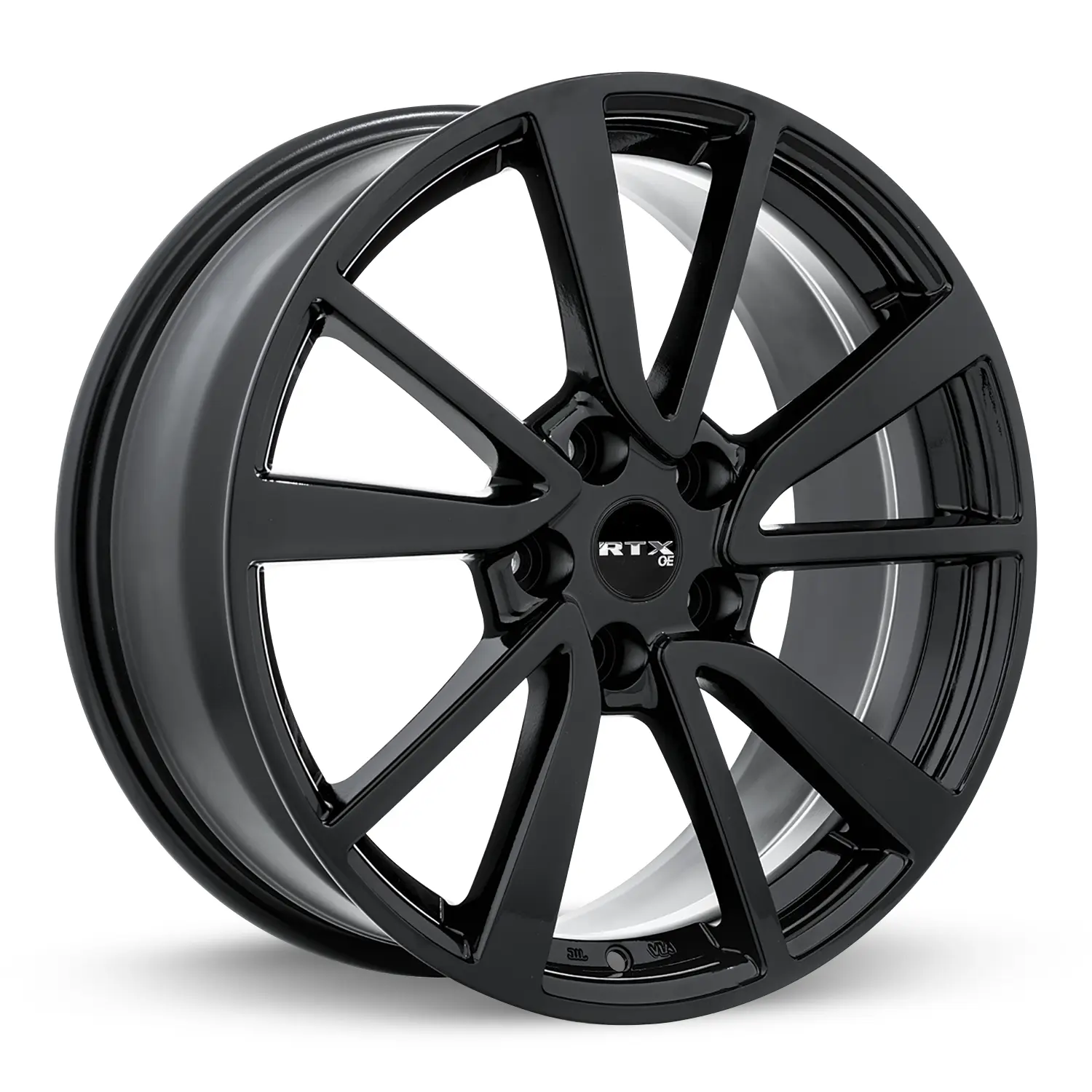 RTX Wheels Rogue 18X7.5 5X114.3 ET 35mm Gloss Black