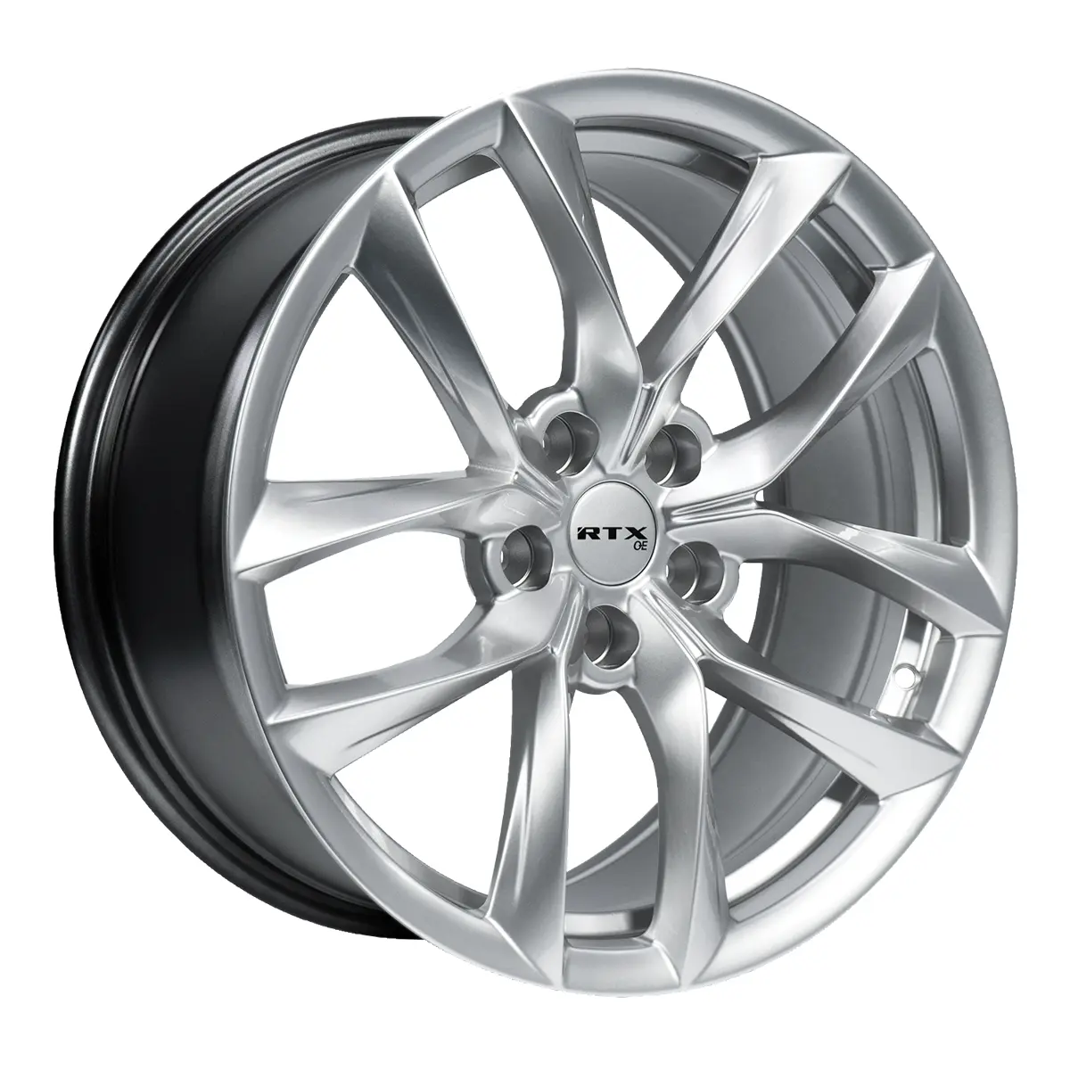 RTX Wheels Spider 18X8.5 5X114.3 ET 35mm Gloss Black - main product image