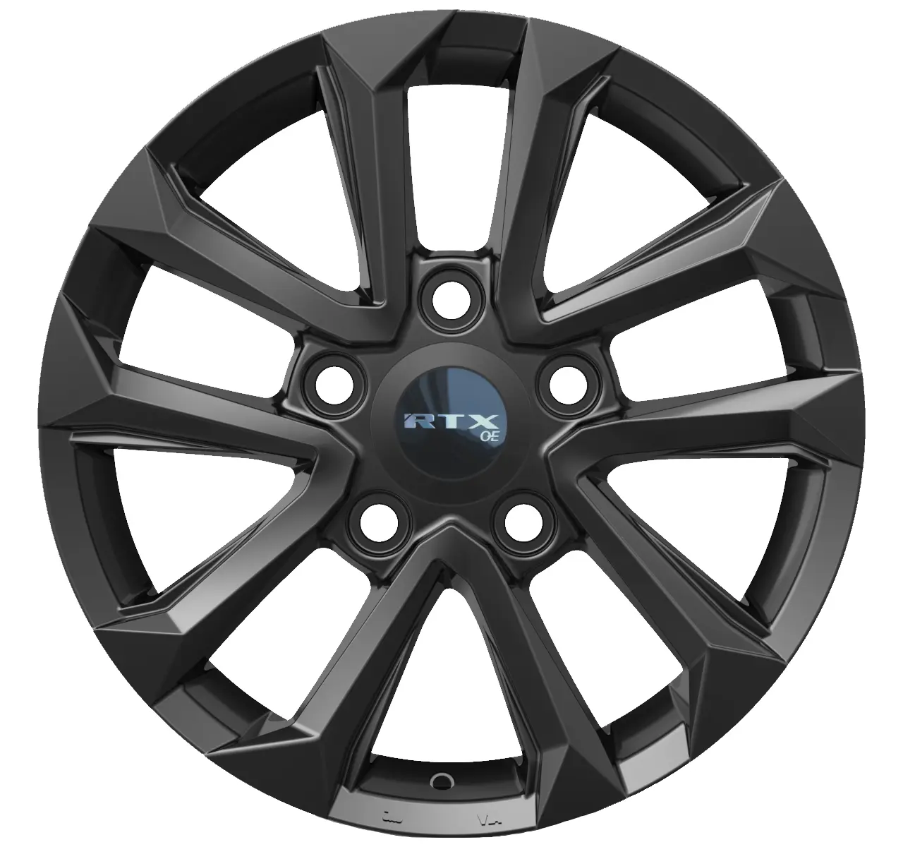 RTX Wheels TY07 18X8 5X150 ET 56mm Gloss Black miniature 2