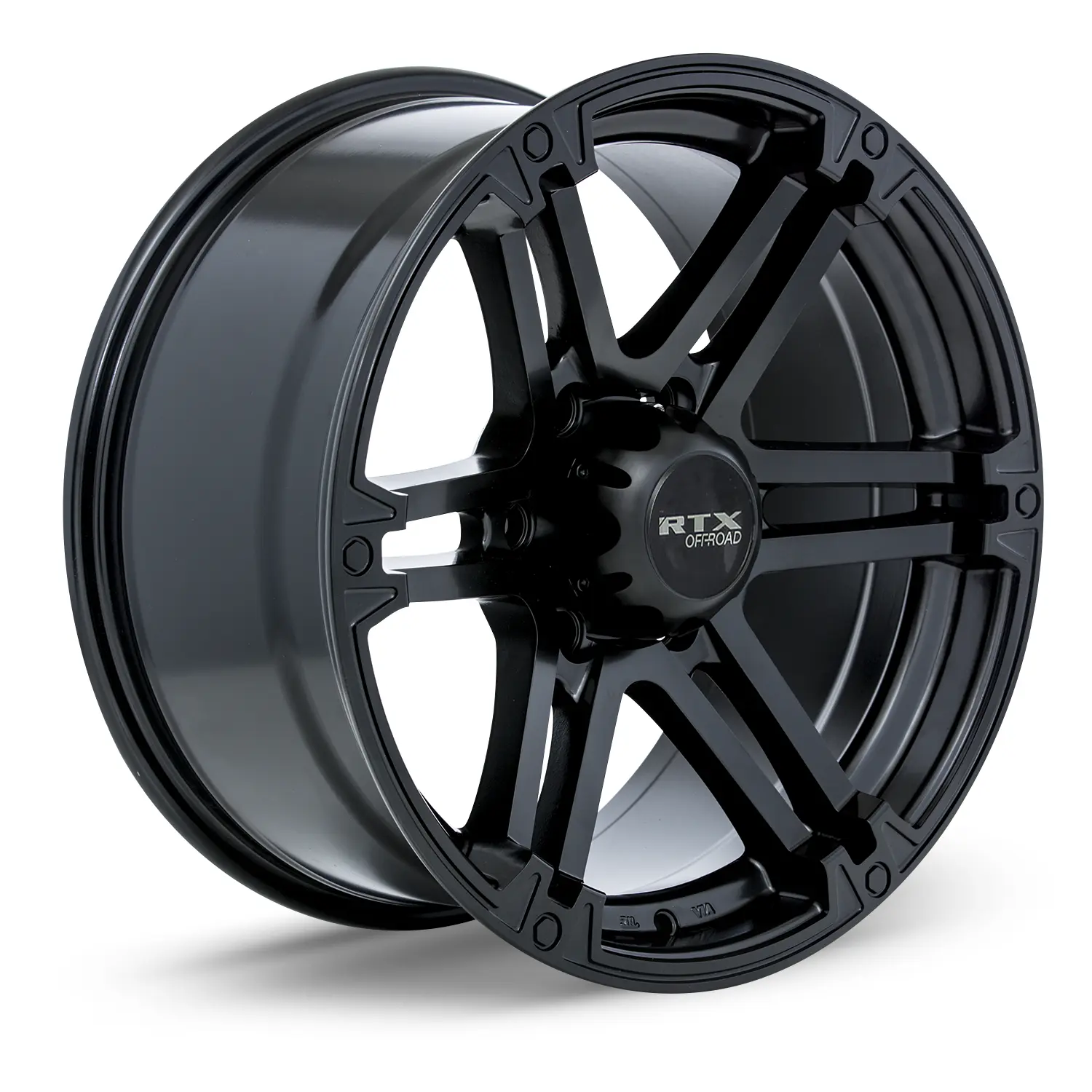 RTX Wheels Slate 17X8 6X120 ET 12mm Satin Black miniature 3