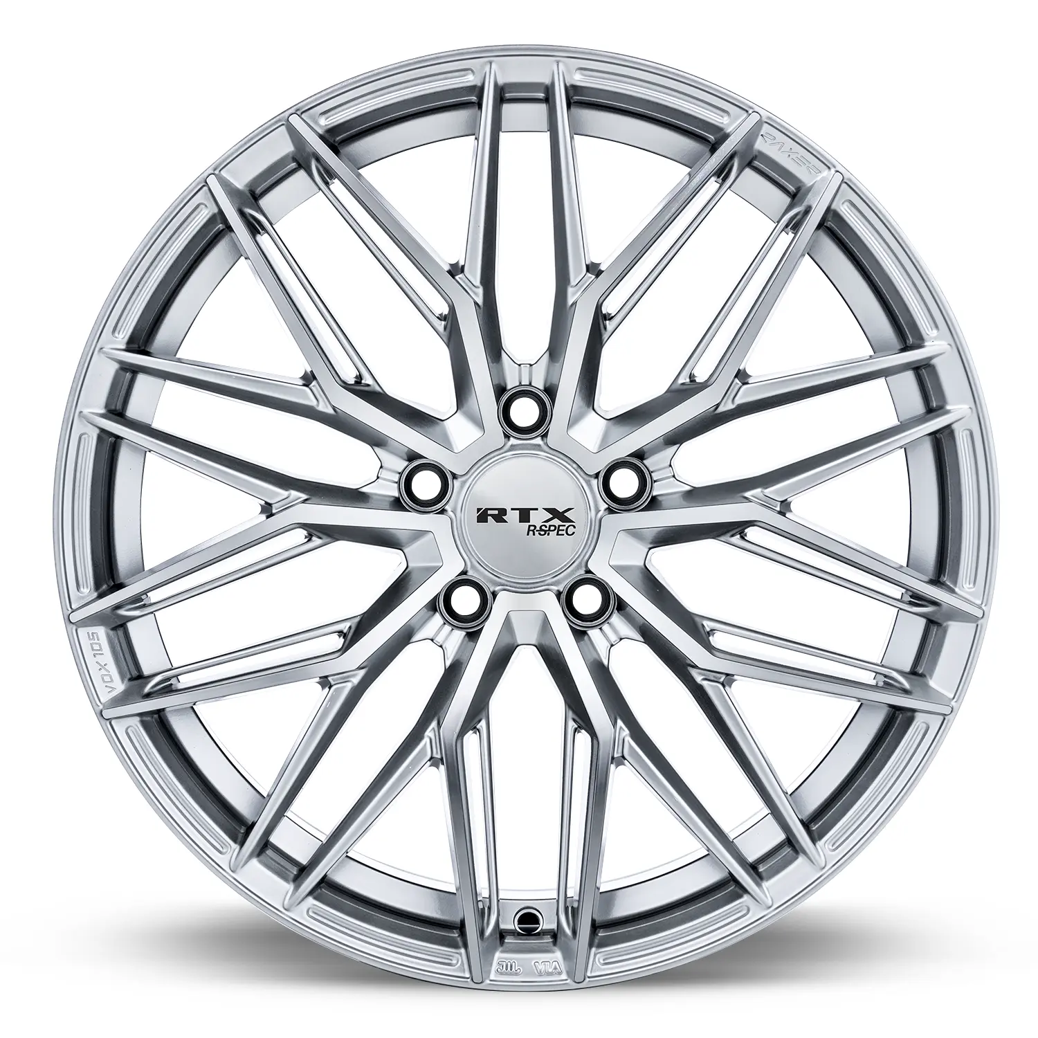 RTX Wheels SW20 18X8.5 5X114.3 ET 45mm Silver with Machined Face miniature 2