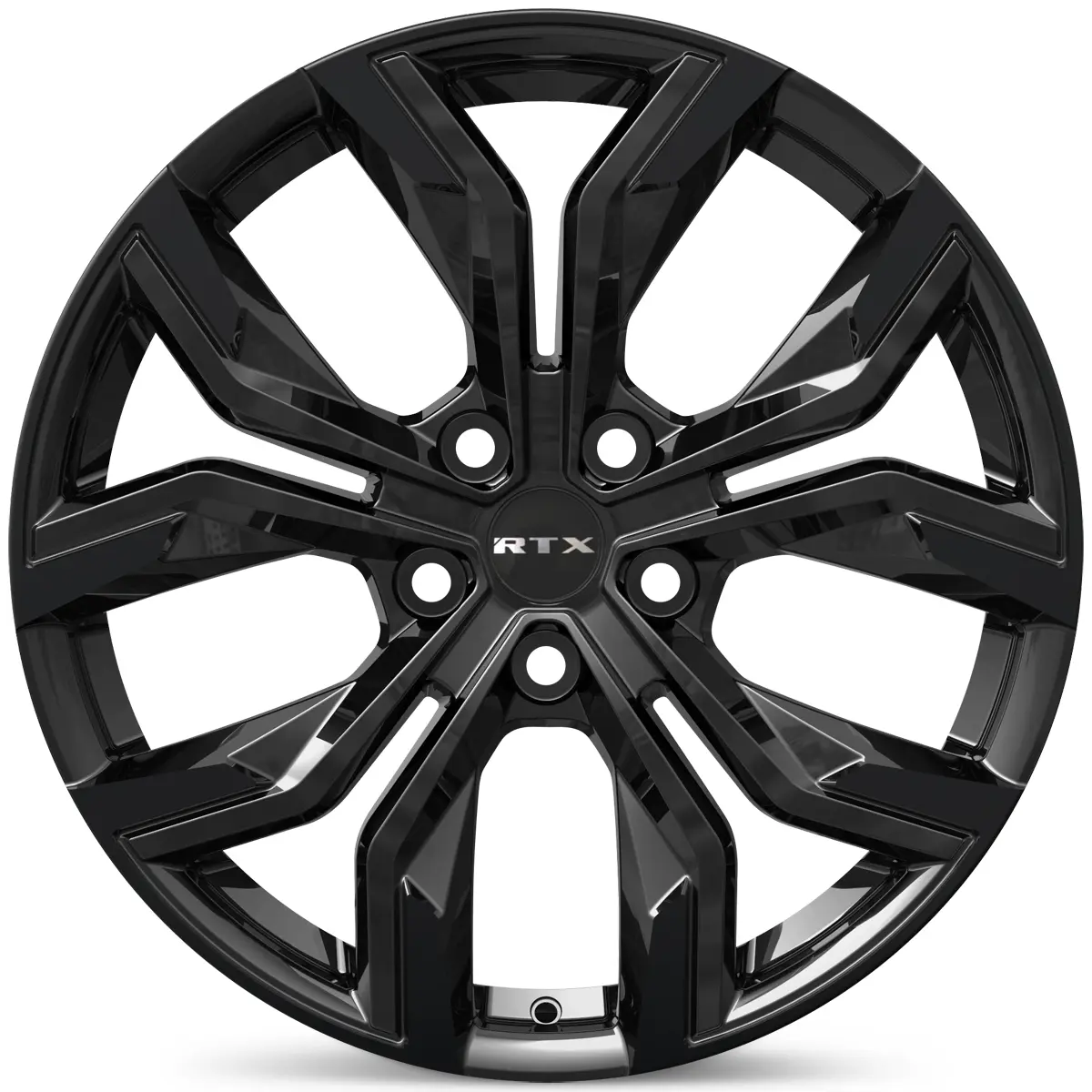 RTX Wheels Venom 18X7.5 5X108 ET 45mm Gloss Black thumbnail 2
