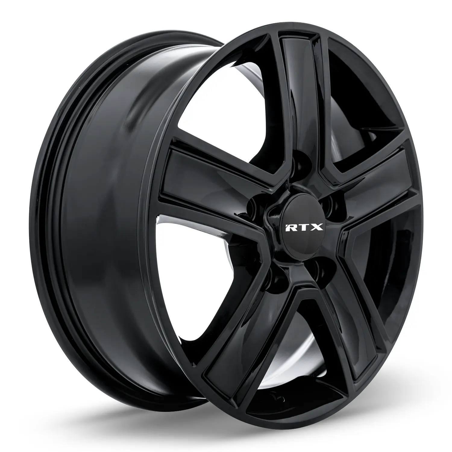RTX Wheels Transit 16X6.5 5X160 ET 60mm Gloss Black thumbnail 3