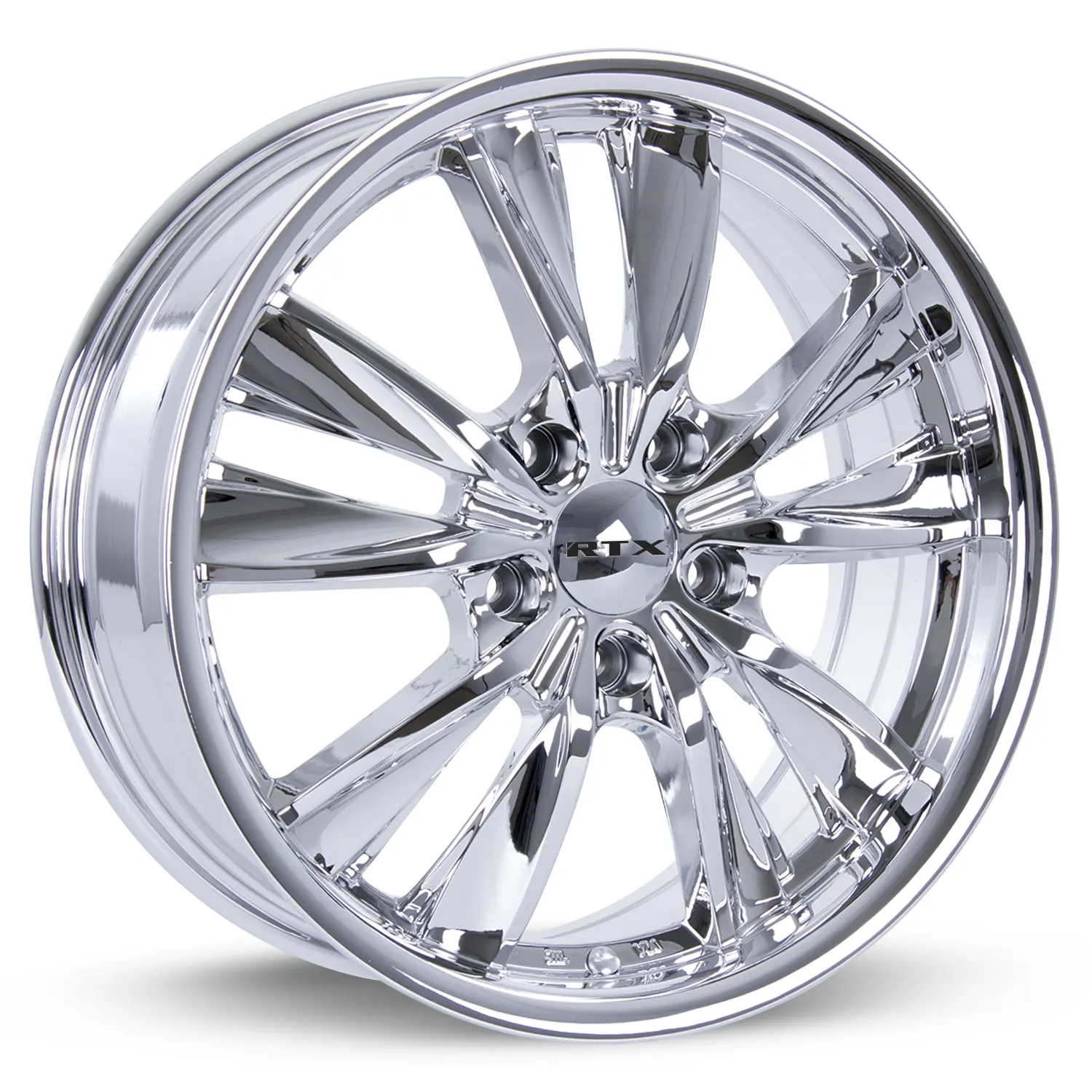 RTX Wheels Twist 17X7 5X114.3 ET 40mm Silver Machined