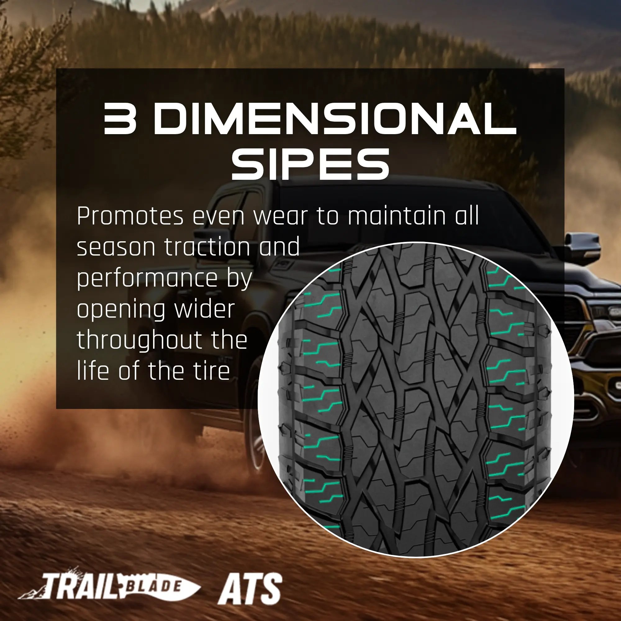 35X12.50R22LT Atturo Trail Blade ATS 123S miniature 4