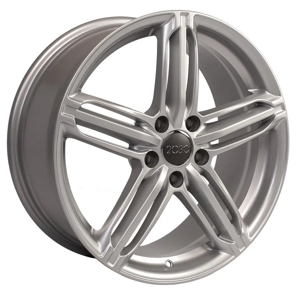 OE Wheels LLC Replica AU12 18X8 5X112 ET 35mm Silver