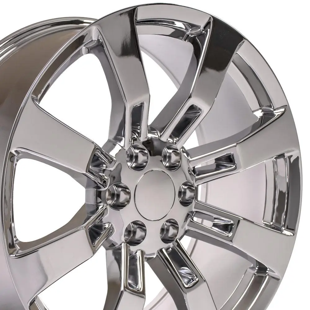 OE Wheels LLC Replica CA82 22X9 6X139.7 ET 31mm Chrome thumbnail 3
