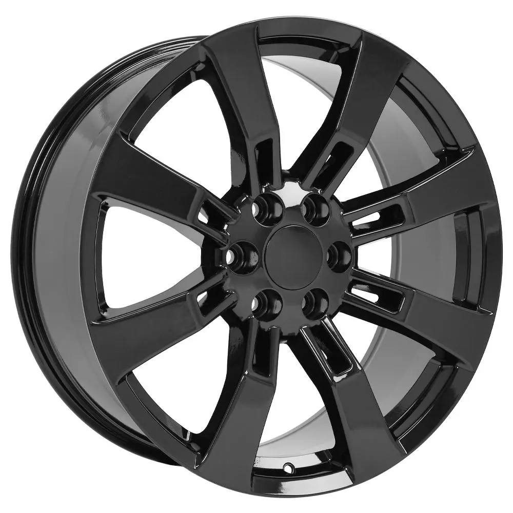 OE Wheels LLC Replica CA82 22X9 6X139.7 ET 31mm Gloss Black