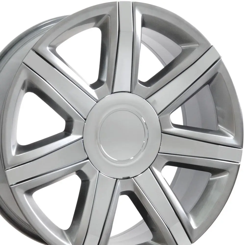 OE Wheels LLC Replica CA87 22X9 6X139.7 ET 31mm Hyper Silver thumbnail 3