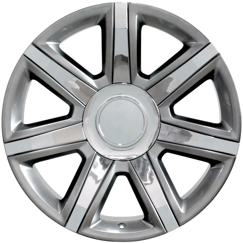 OE Wheels LLC Replica CA87 22X9 6X139.7 ET 31mm Hyper Silver