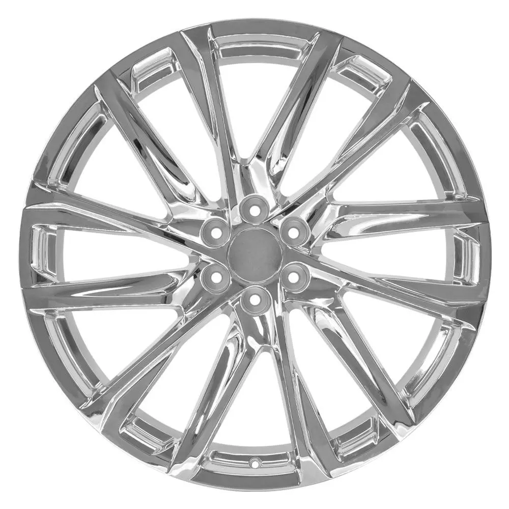 OE Wheels LLC Replica CA90 22X9 6X139.7 ET 28mm Chrome thumbnail 2
