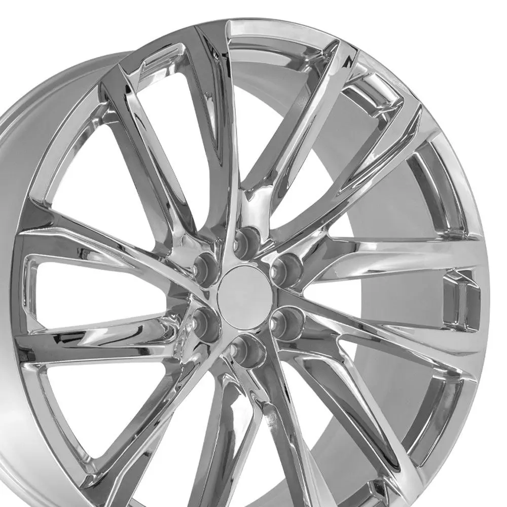 OE Wheels LLC Replica CA90 22X9 6X139.7 ET 28mm Chrome thumbnail 3