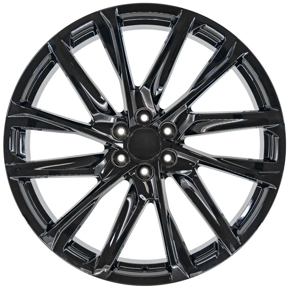 OE Wheels LLC Replica CA90 22X9 6X139.7 ET 28mm Gloss Black thumbnail 2