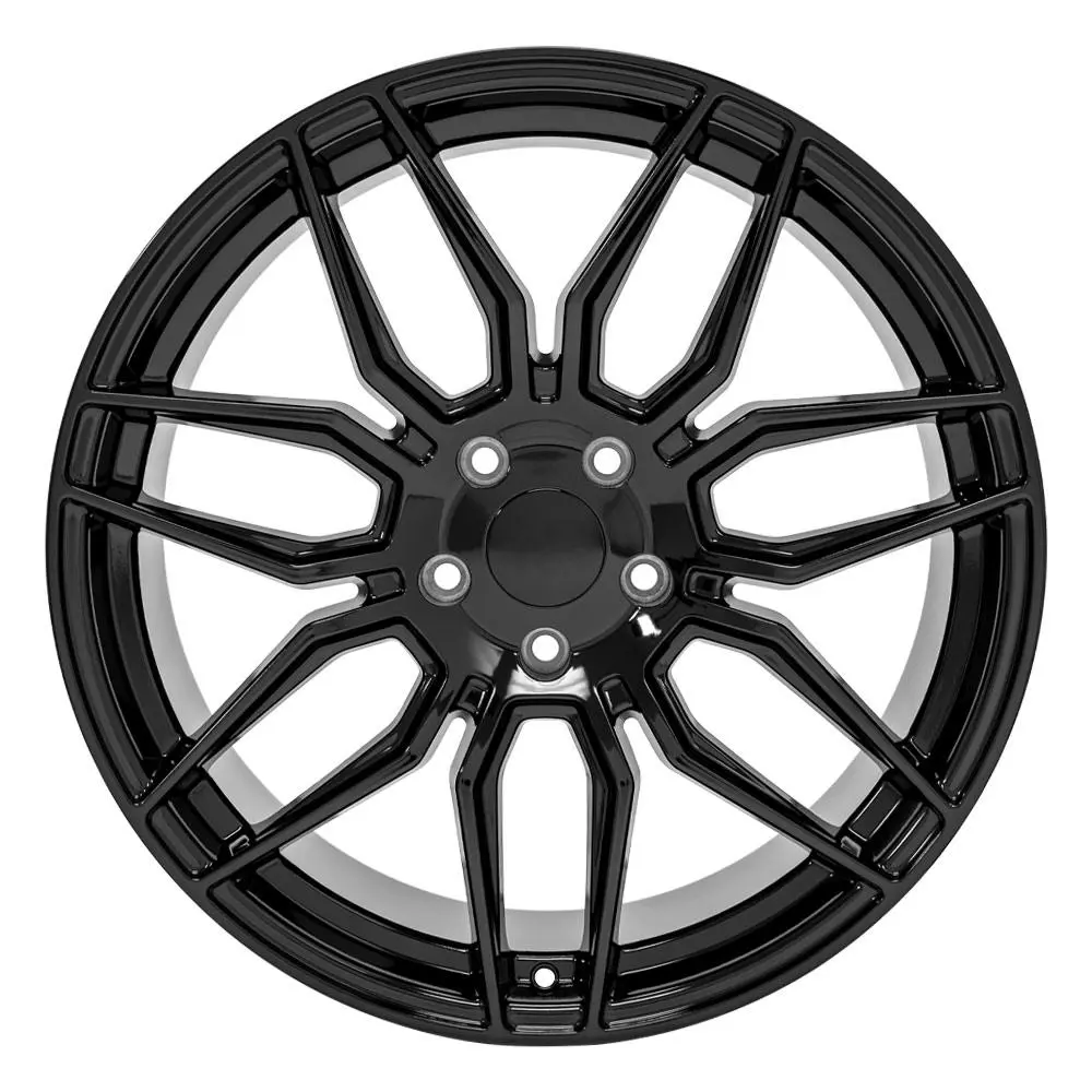 OE Wheels LLC Replica CV03D 19X8.5 5X120 ET 52mm Gloss Black thumbnail 2