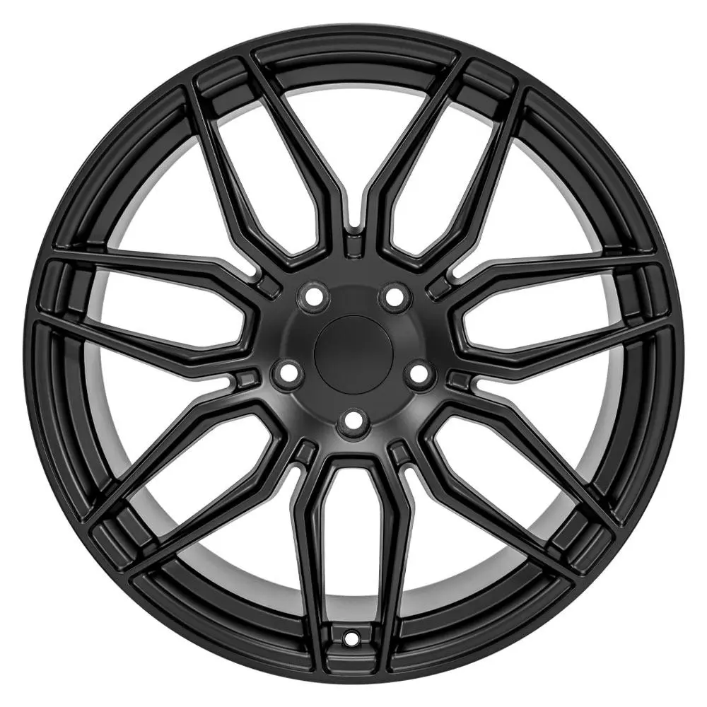OE Wheels LLC Replica CV03D 19X8.5 5X120 ET 51mm Satin Black thumbnail 2