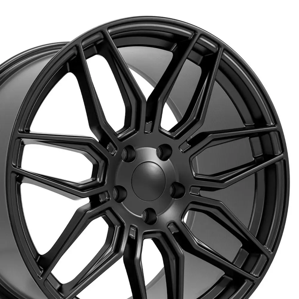OE Wheels LLC Replica CV03D 19X8.5 5X120 ET 51mm Satin Black thumbnail 3