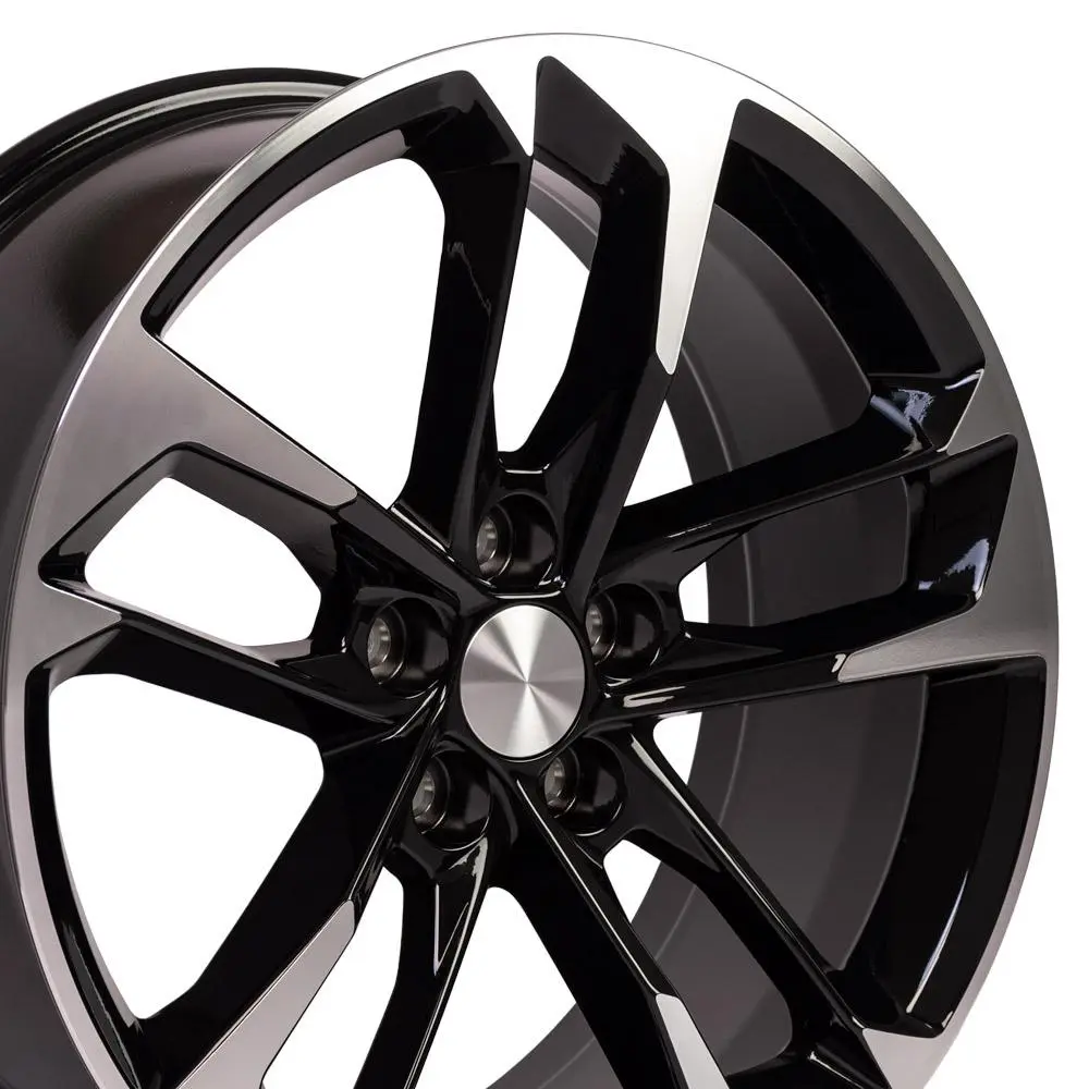 OE Wheels LLC Replica CV29 20X8.5 5X120 ET 25mm Black Machined thumbnail 3